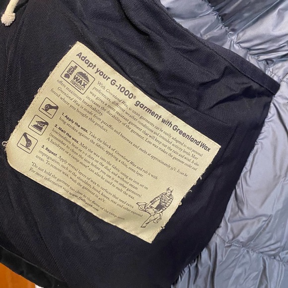 Fjallraven Women's Sarek Parka Coat Down Black Size L but fits like M - Picture 3 of 10